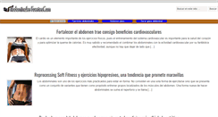 Desktop Screenshot of abdominalesfuertes.com